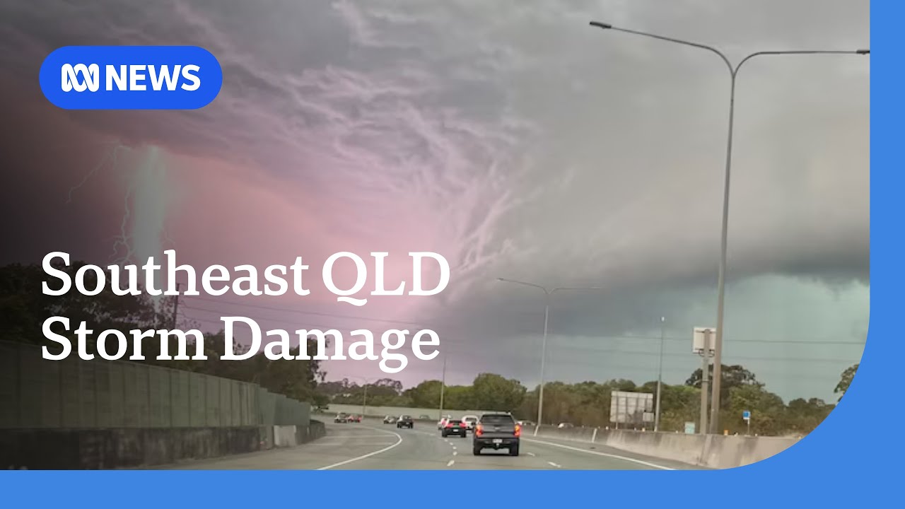 Thousands still without power in southeast Queensland after severe storms | ABC NEWS