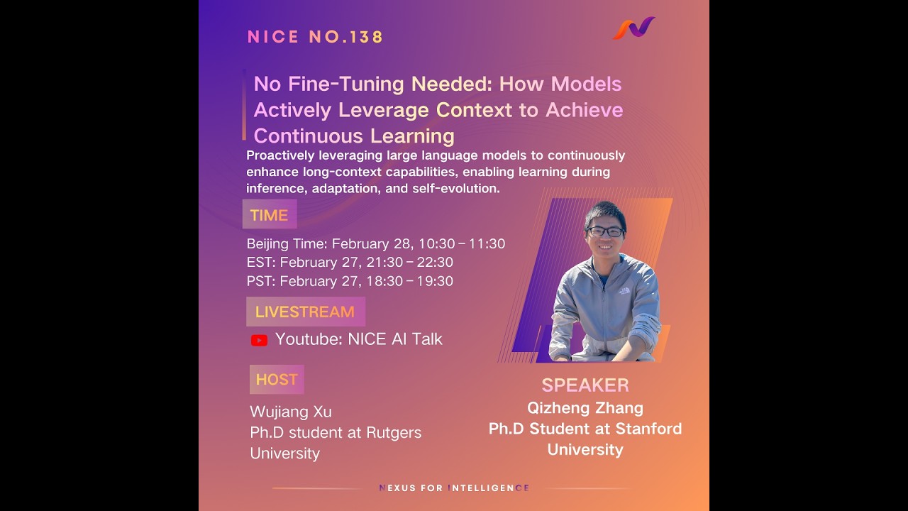 No Fine-Tuning Needed: How Models Actively Leverage Context to Achieve Continuous Learning