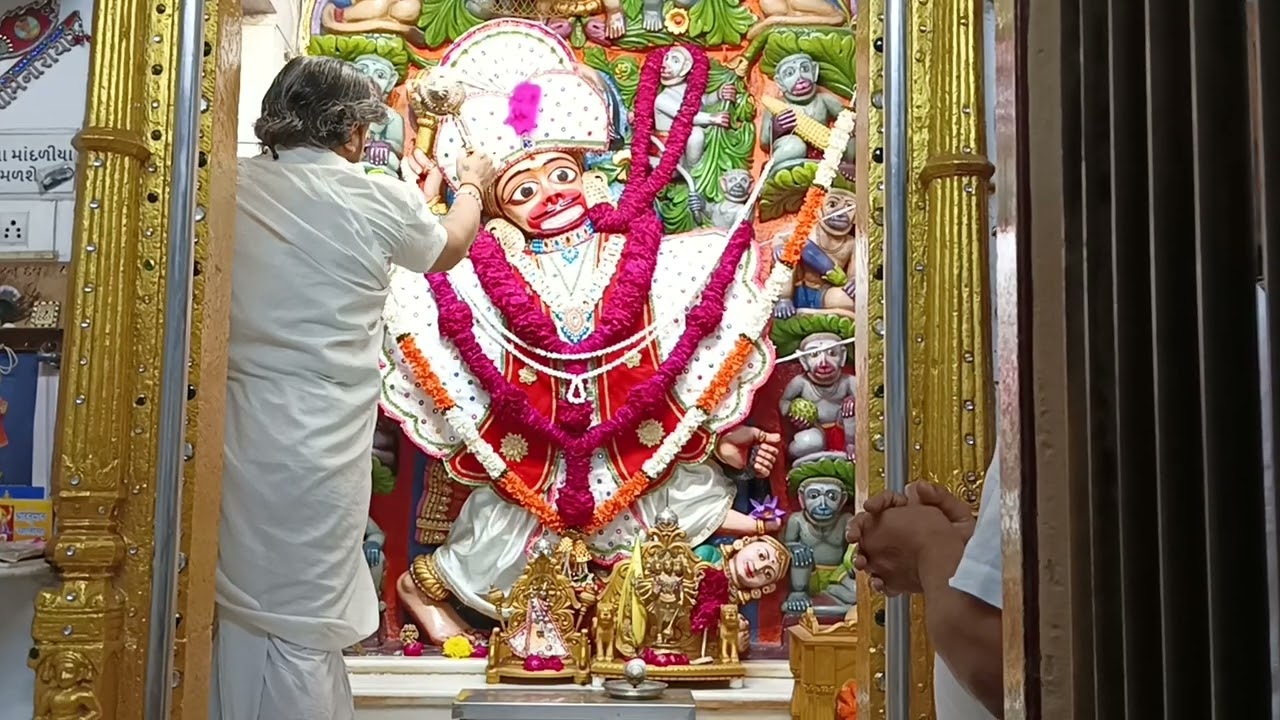 સંધ્યા આરતી દર્શન ; શ્રી કષ્ટભંજન દેવ હનુમાનજી વડતાલ ધામ🚩 08/07/2025