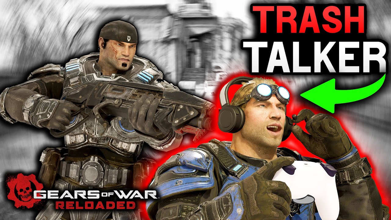 Gears of War Trash Talker Gets Destroyed Until He RAGES!