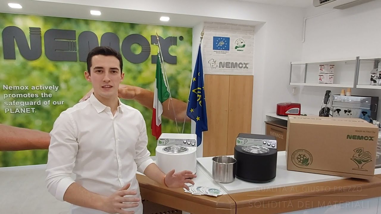 Nemox Gelatissimo Exclusive i-Green - Presentazione