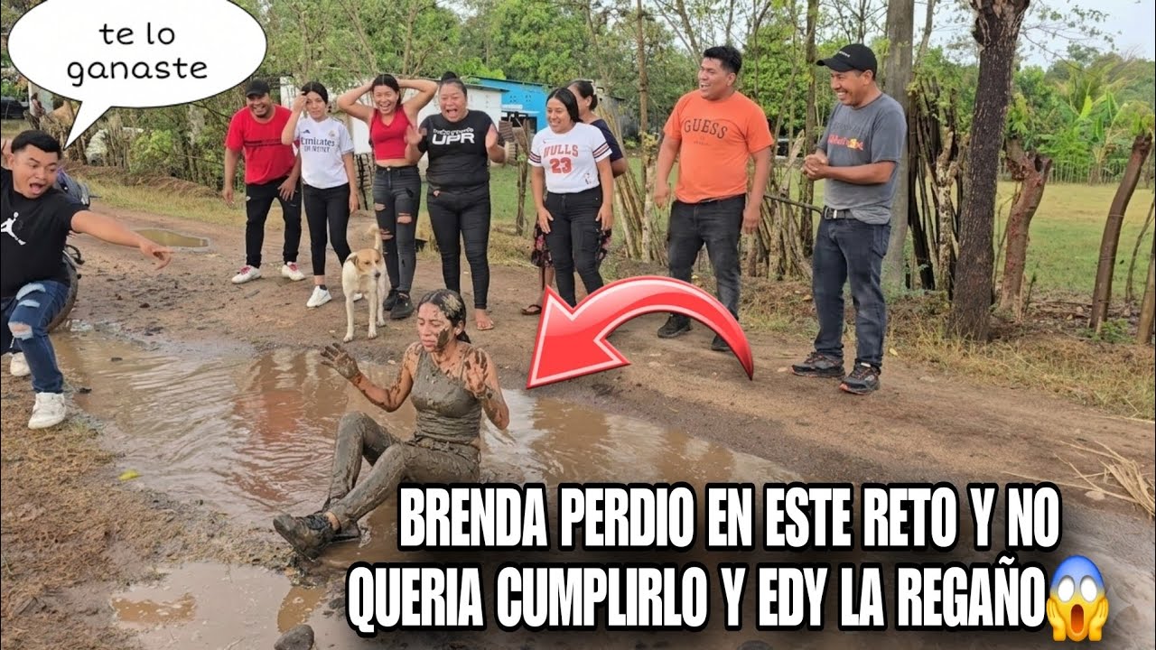 BRENDA Le Brinco A EDY No Queria Hacer El Reto😡 EDY Le Llamo La Atención 😱