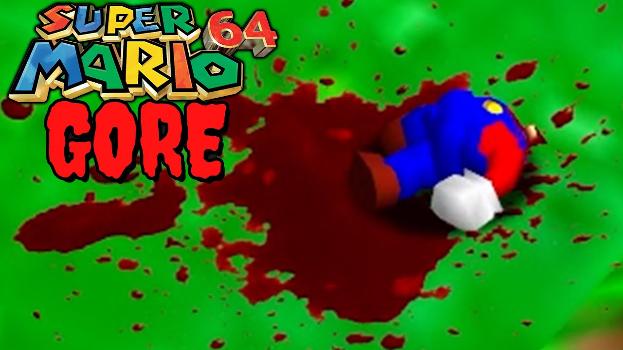 Super Mario 64 Gore: Очень полезно!