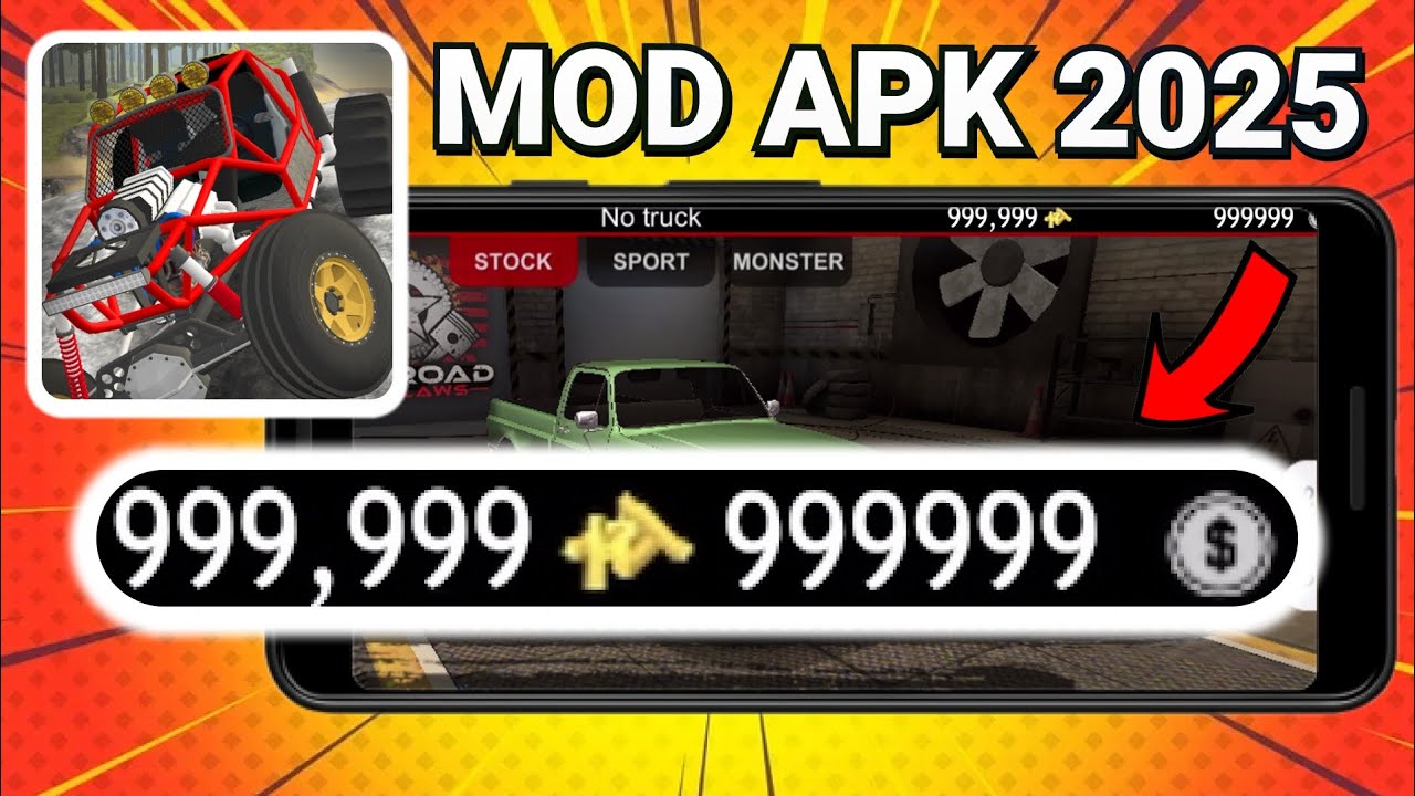 Offroad Outlaws Mod APK 2026: Unlock All Cars, Unlimited Money & Gold (iOS/Android)