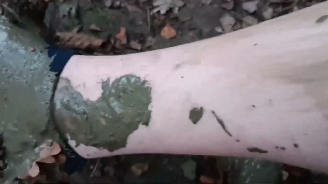 Walking in mud with socks [MUDDY SOCKS]