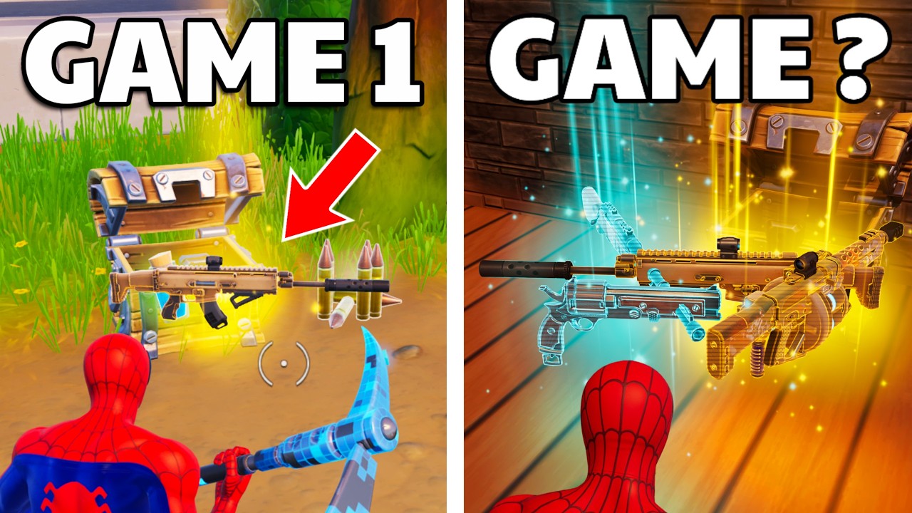 Сколько РЕДКИХ ПРЕДМЕТОВ я смогу найти ПОДРЯД? (Fortnite Reload)