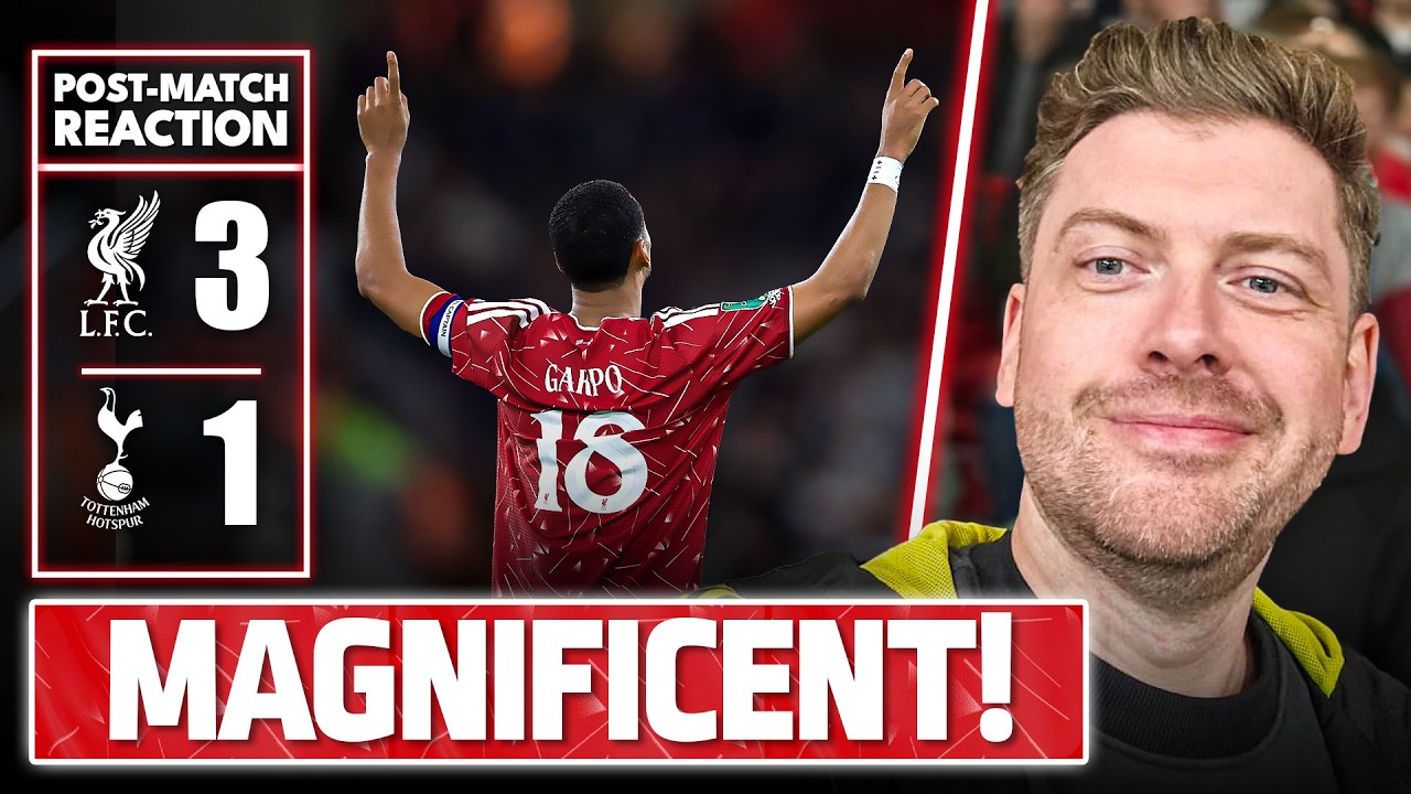 Gakpo Was MAGNIFICENT! | Liverpool 3-1 Tottenham | Maych's Match Reaction