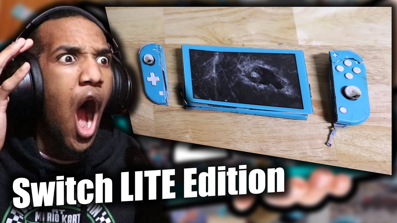 25 способов сломать реакцию Nintendo Switch Lite (от Plainrock124)