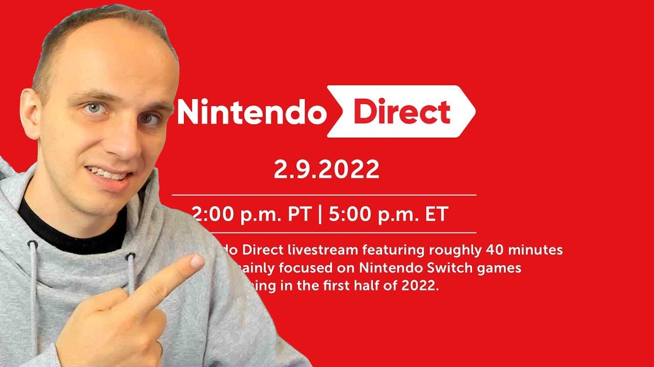 MOJA REAKCJA na NINTENDO DIRECT 09.02.2022