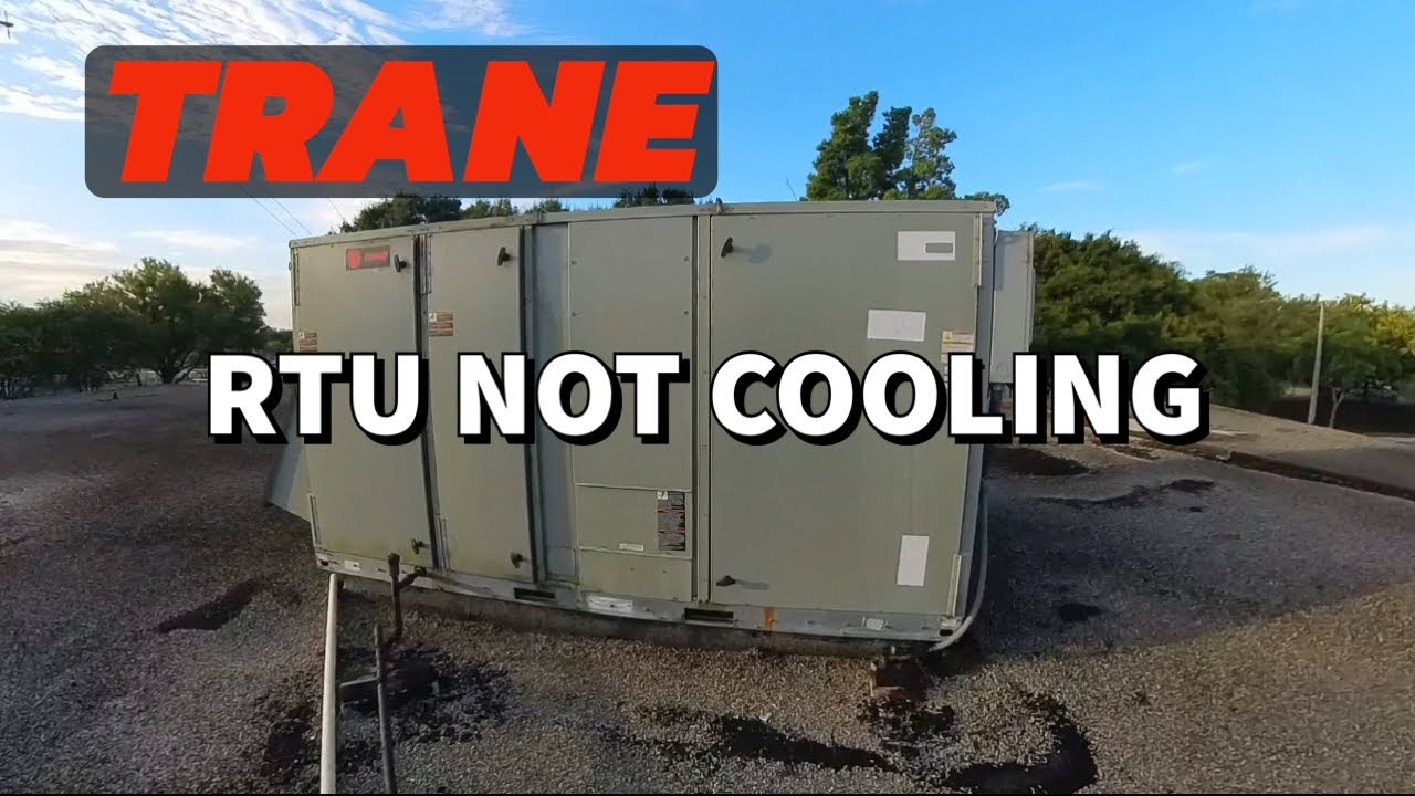 25 Ton TRANE RTU Not Cooling #hvac #hvacrepair #airconditioning #trane