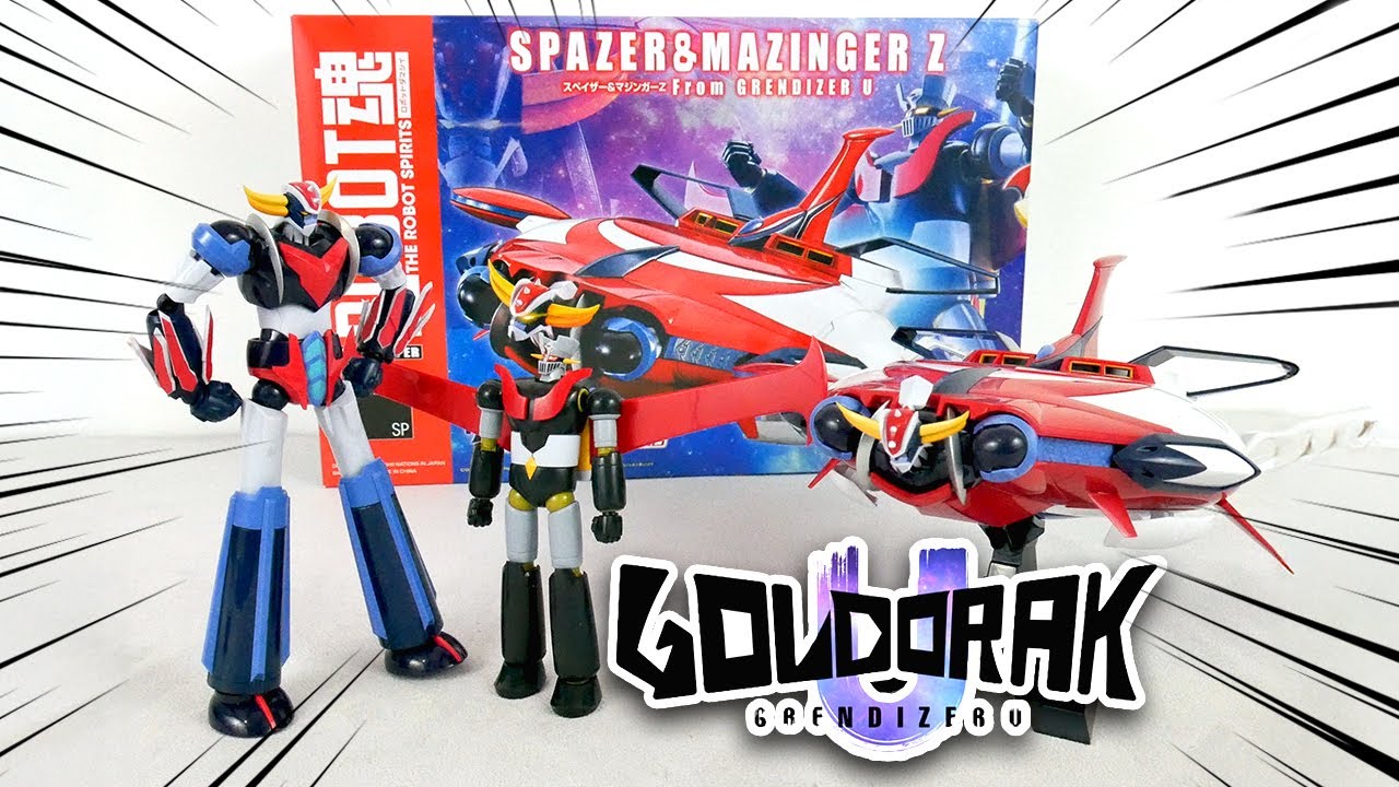 Une surprise de...TAILLE (Grendizer U Spazer & Mazinger Z SET)