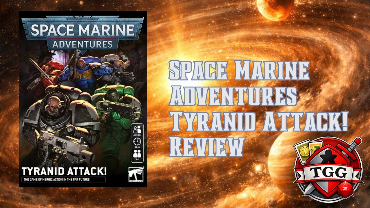 Обзор Space Marine Adventures: Атака тиранидов! | Warhammer 40K в упрощенном варианте?