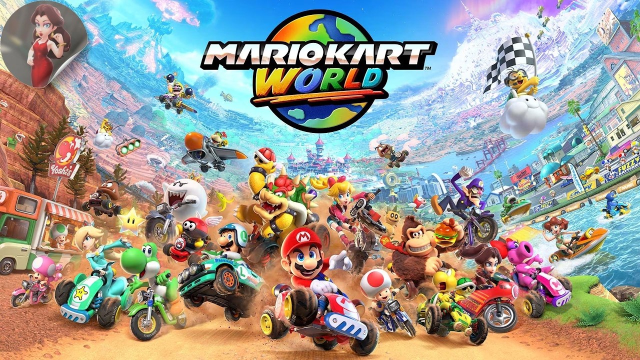 Pauline Kart World // Full Game 100% Walkthrough (Grand Prix - 150cc)