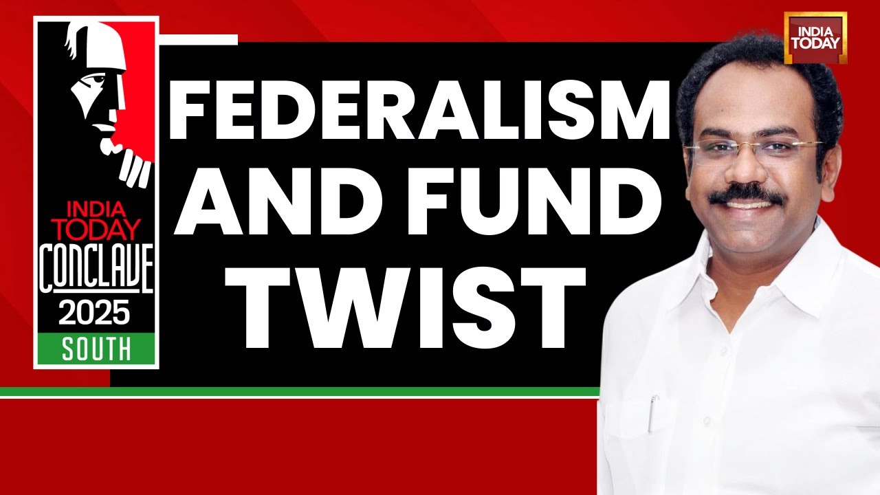 TN Fin Min Thangam Thenarasu Exclusive | Federalism and Fund Twist | India Today Conclave South 2025