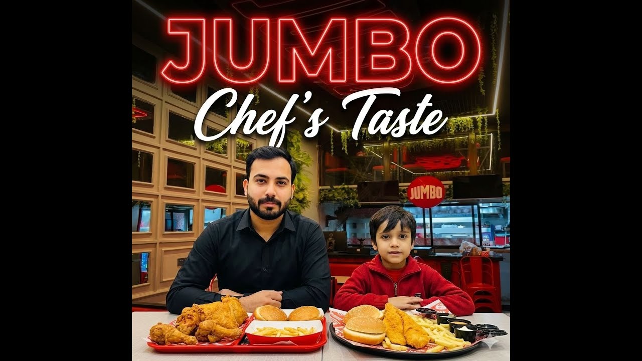 JUMBO | FAST FOOD RESTAURANT | LAHORE PAKISTAN | BEST EXPERIENCE |