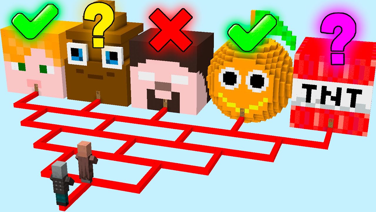 which boss house will villager choose?