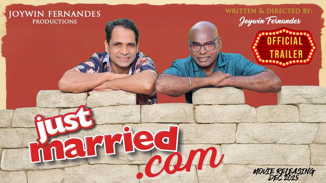 JUST MARRIED.COM TRAILER (Konkani) | John D'Silva, Rajdeep Naik | a Joywin Fernandes Film