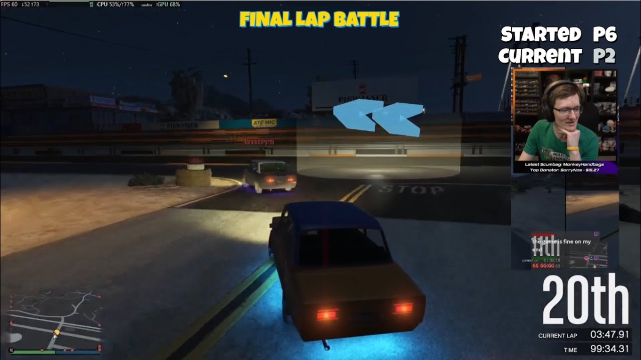 GTA V Racing - MCEC S6R1 Full Race Highlights