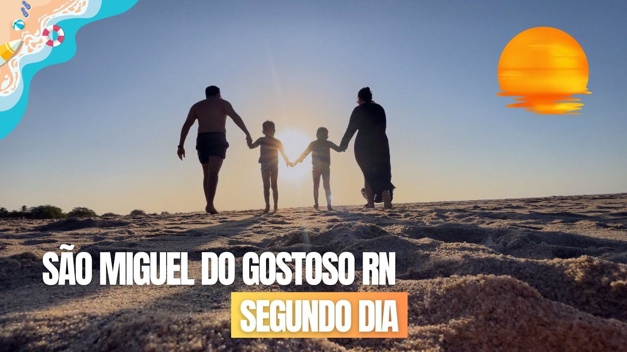 SÃO MIGUEL DO GOSTOSO - PRAIA DE TOURINHOS - PRAIA DA XÊPA. parte 2/2