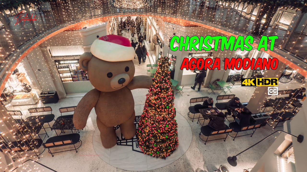 Agora Modiano Market Greece Thessaloniki Christmas 2024 Edition
