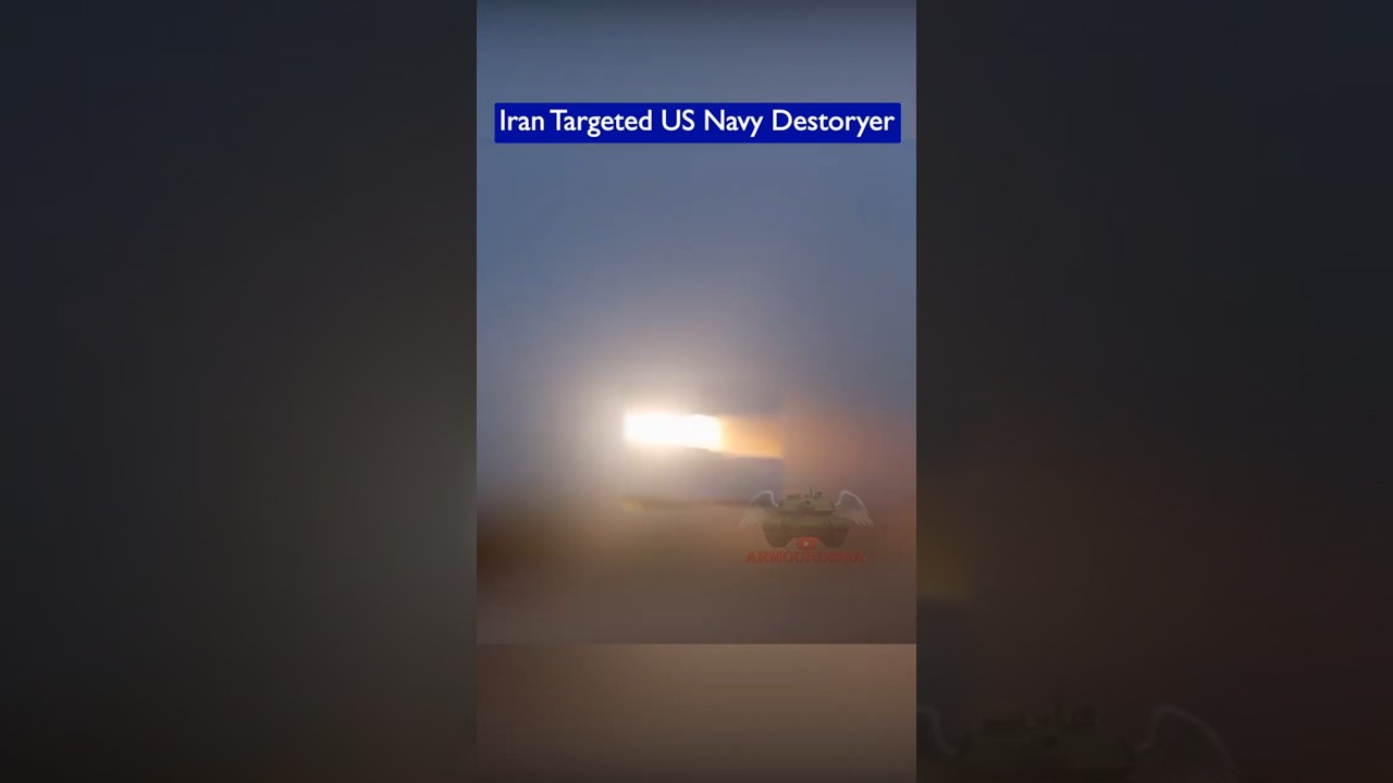 Iran Launched Anti-ship Missiles at U.S. Destroyer in Gulf of Oman!!