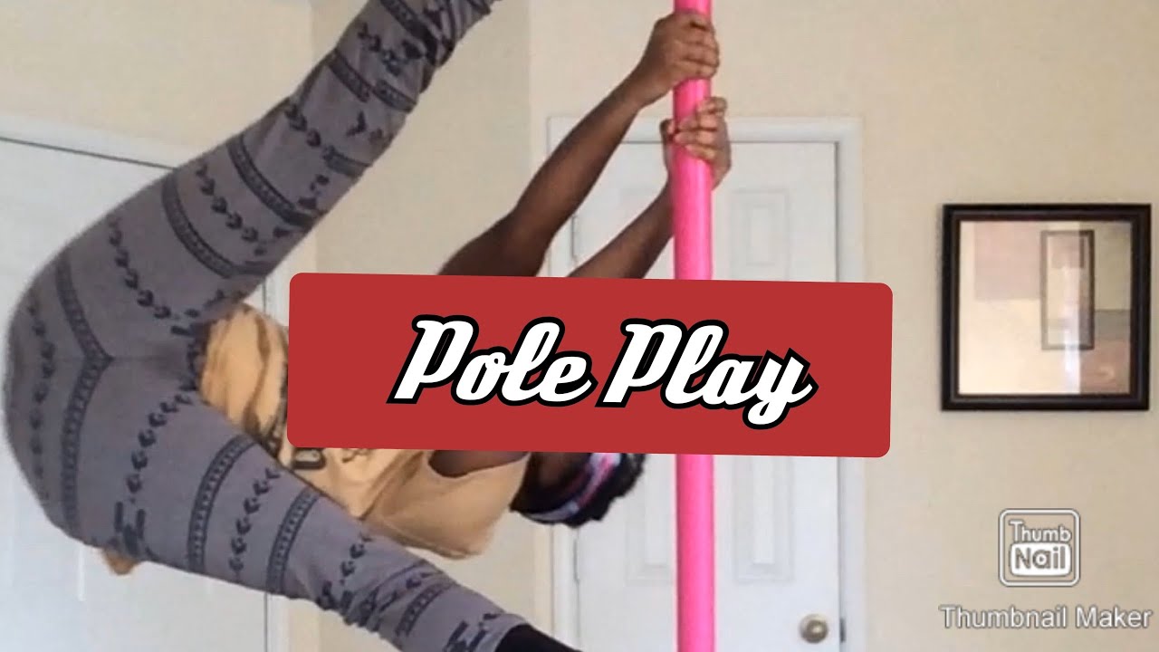 Beginner Pole Play on Silicone Pole