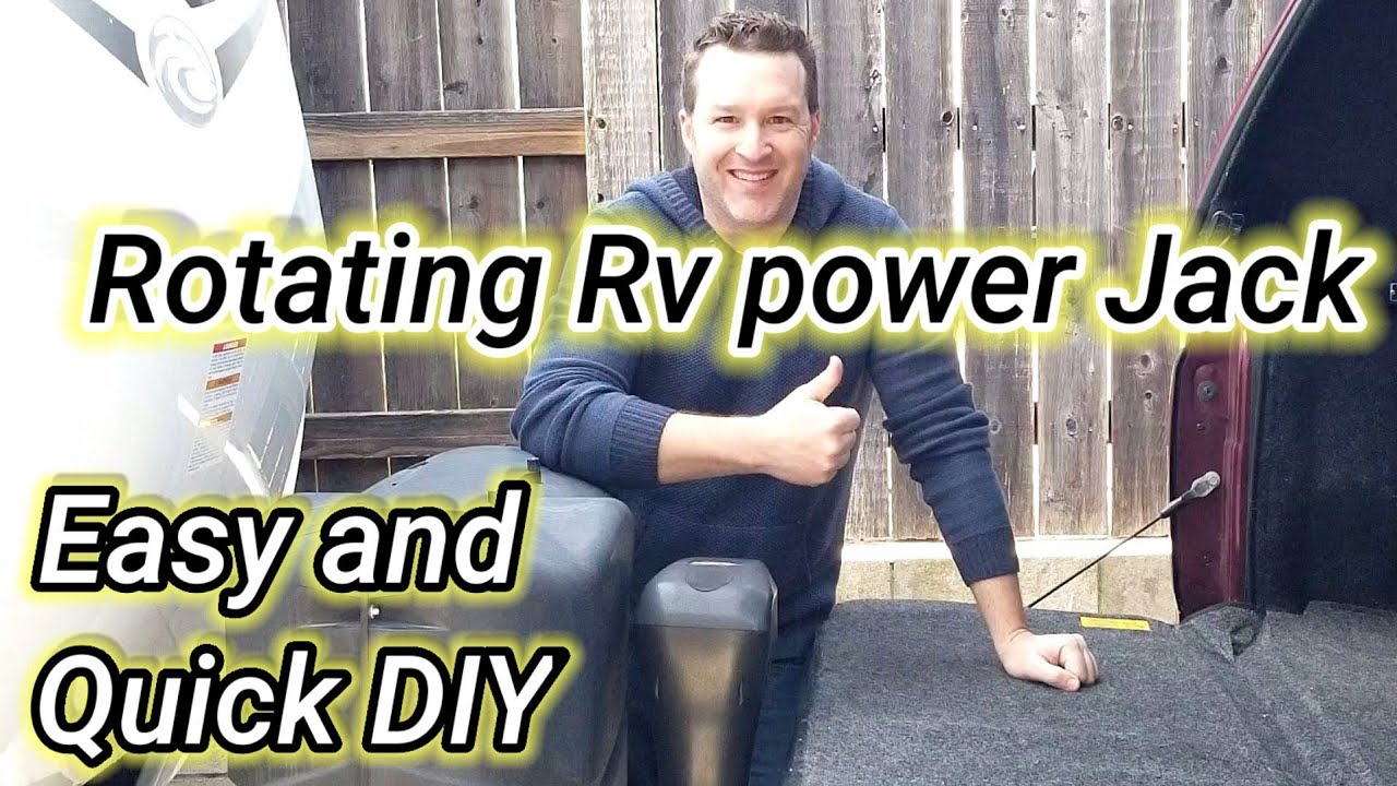 How To Rotate RV power head hitch EASY
