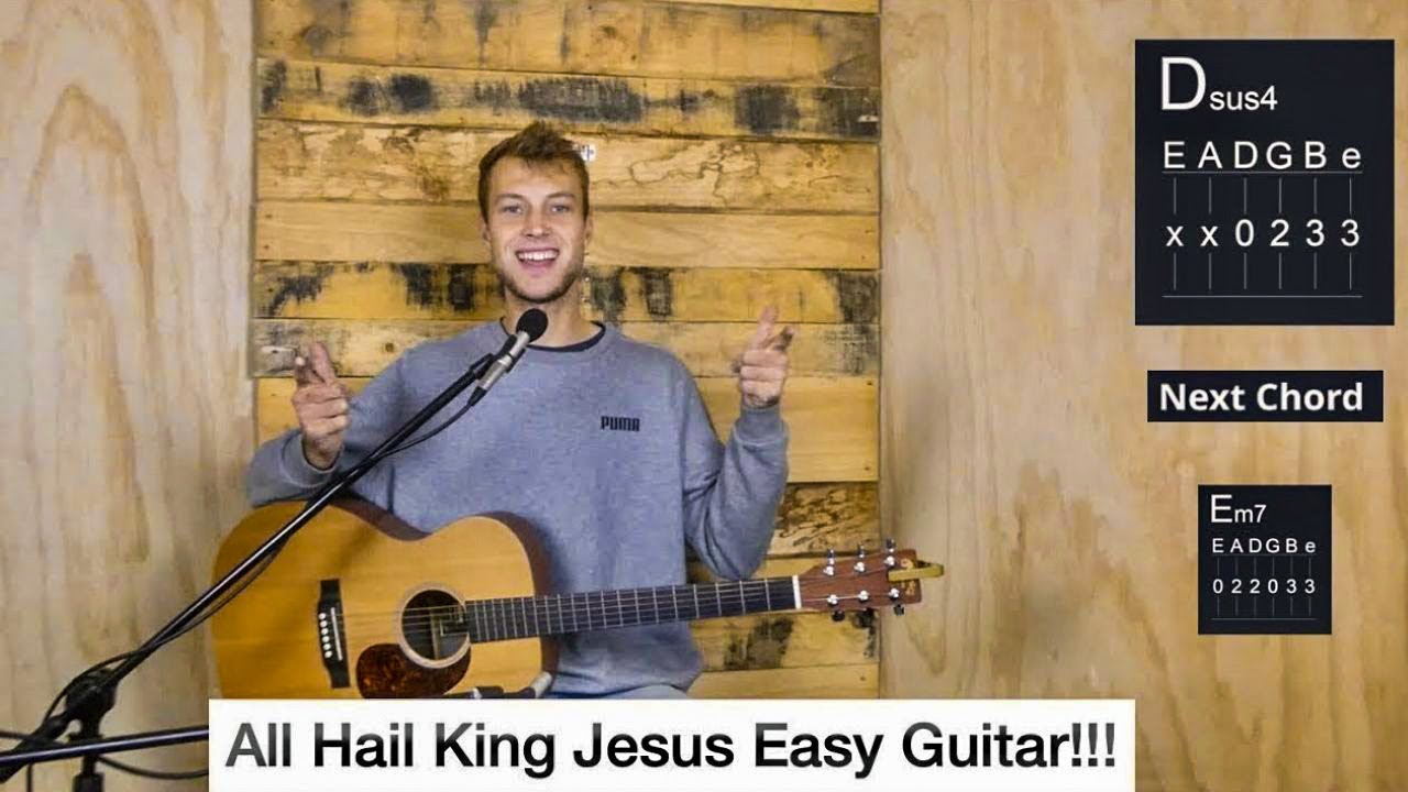 All Hail King Jesus - Bethel - Easy Guitar Tutorial - Isaac Roche