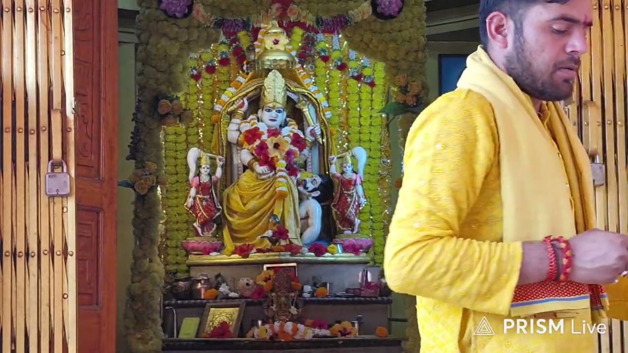 🌼🔱 जय माँ बगलामुखी 🔱🌼✨ माँ बगलामुखी मंदिर, गुरैया ✨🙏 लाइव आरती के पावन दर्शन 🙏