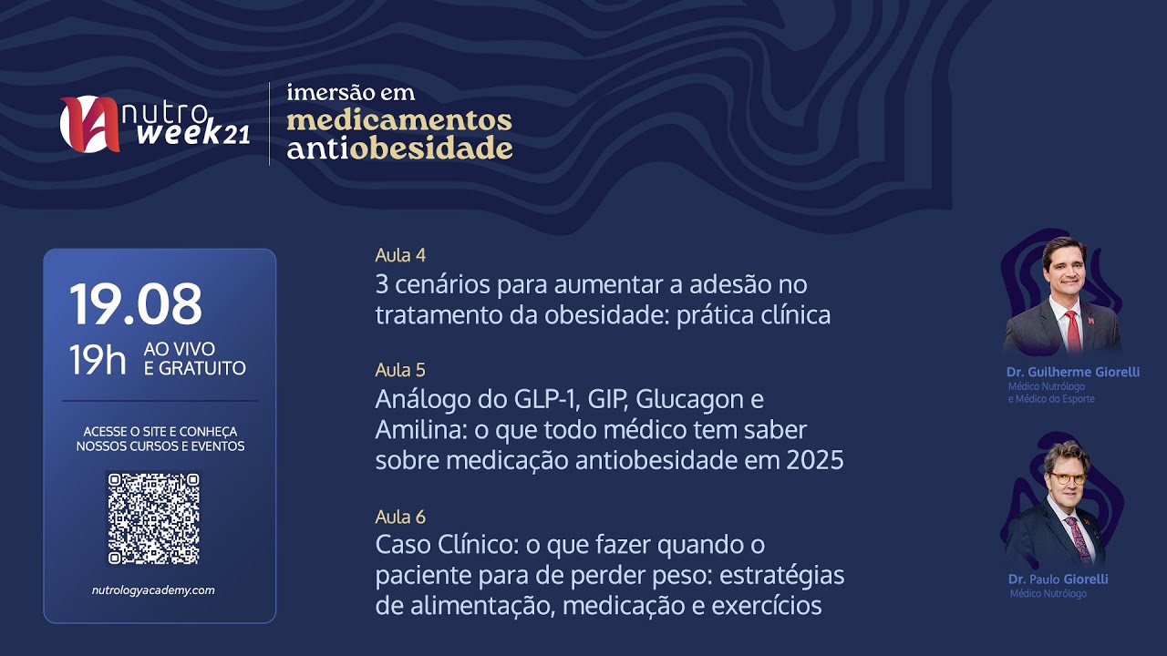 Dia 2 | Nutroweek 21 - Imersão em Medicamentos Antiobesidade