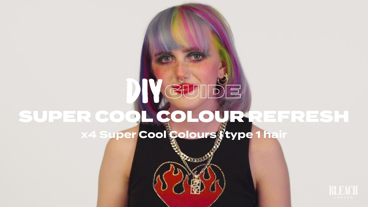 Bleach London - DIY Guide - Rainbow Super Cool Colour
