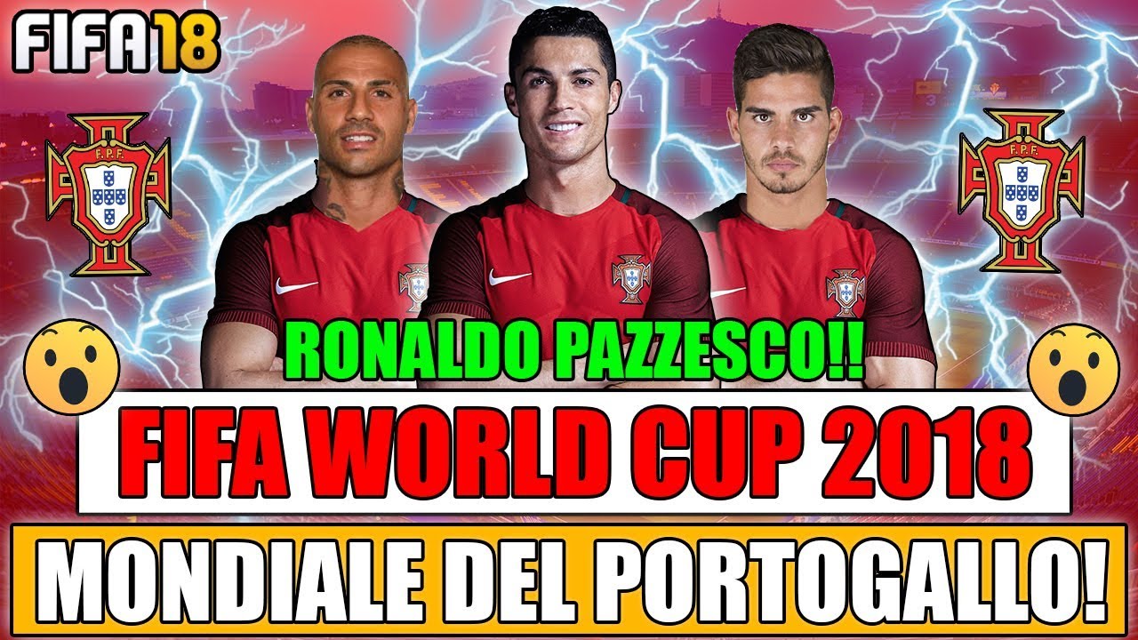 TUTTO IL MONDIALE CON IL PORTOGALLO DI CRISTIANO RONALDO!!! FIFA WORLD CUP 2018 [By Giuse360]