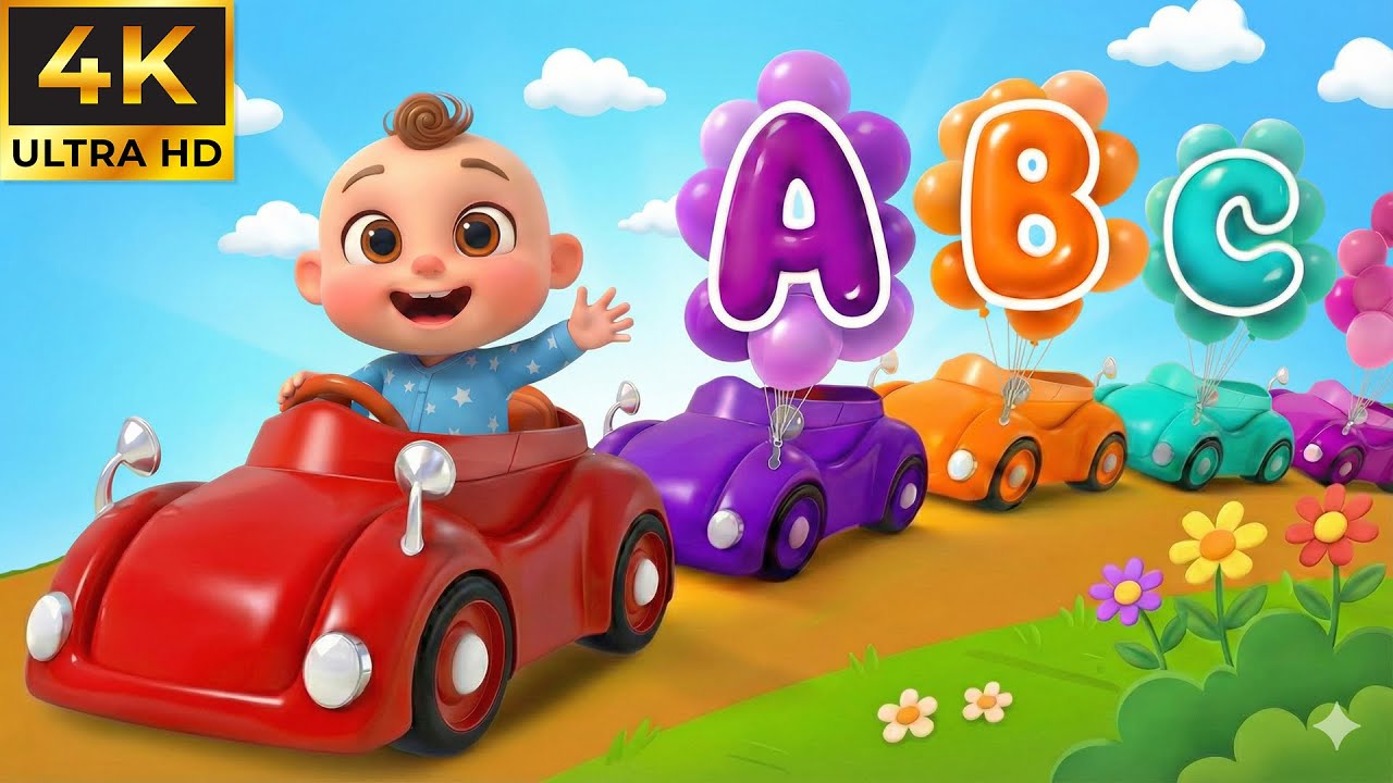 ABC Song for Kids | A to Z Alphabet Learning | Fun ABCD Nursery Rhymes | Kids Learning Video