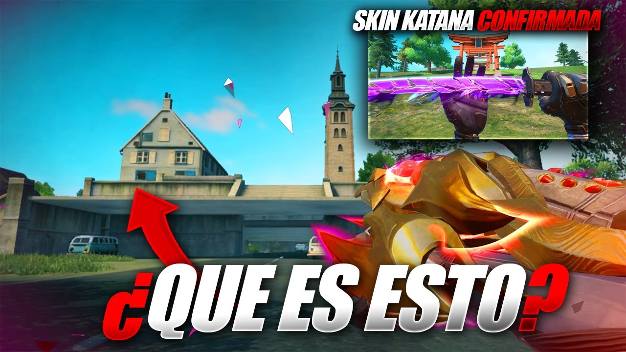 SKIN KATANA CONFIRMADA, ¿BLOOD STRIKE X FREE FIRE?