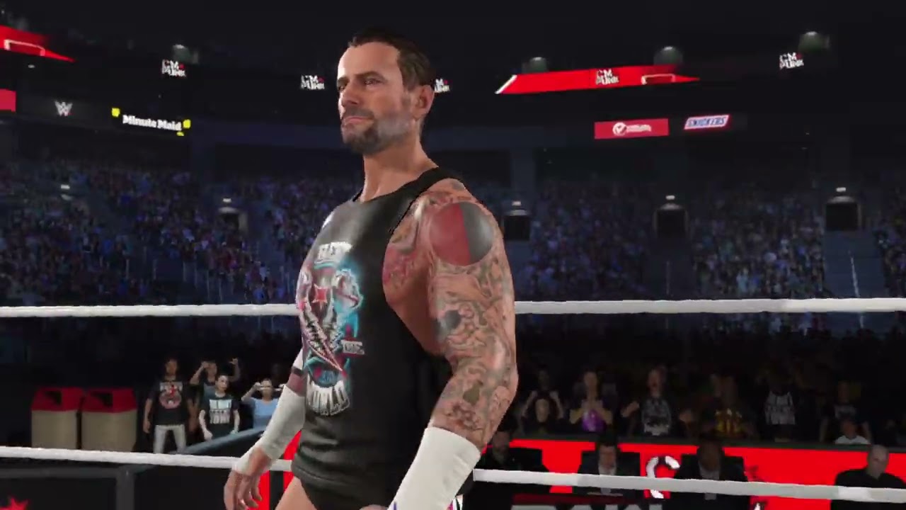 WWE 2K25 - CM Punk vs. AJ Styles (Championship Match)