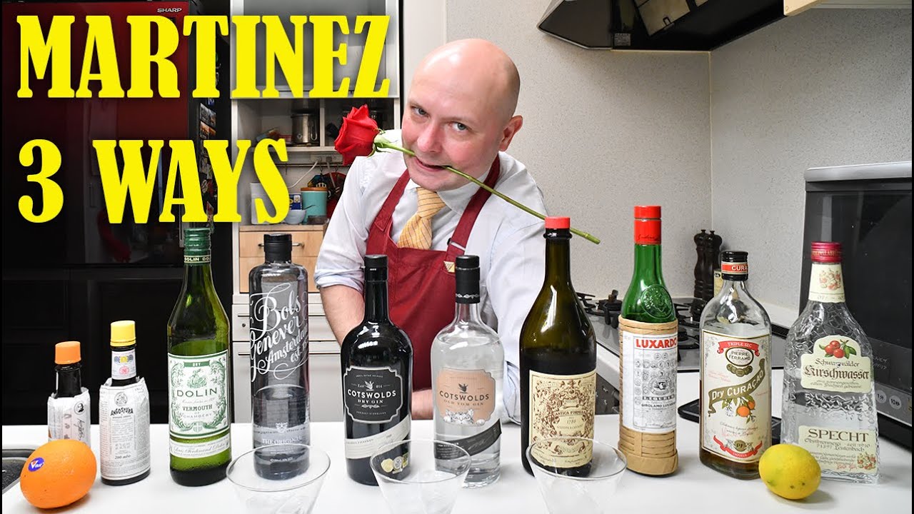 Martinez! - IBA, Death & Co., Difford's: three ways to mix this classic cocktail