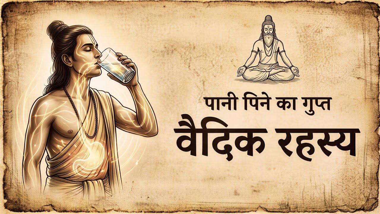 99% लोग पानी गलत पीते हैं! ऋषियों का छुपा हुआ आयुर्वेदिक नियम |