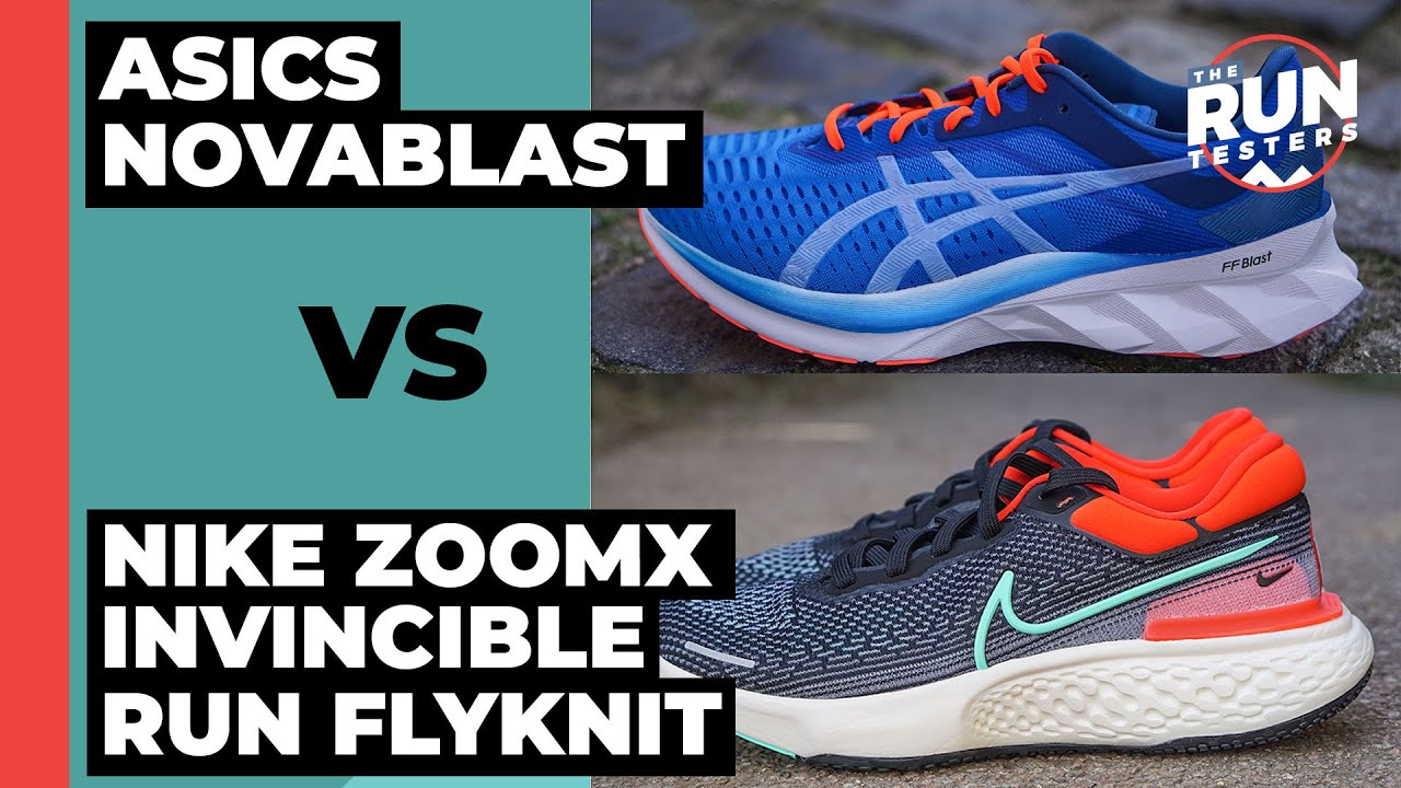 Nike Invincible vs Asics Novablast: Which cushioned shoe should you buy?