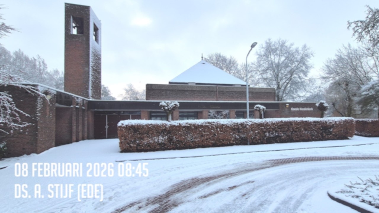 08-02-2026 - Ochtenddienst (08:45) - Goede Herderkerk | ds. A. Stijf (Ede)