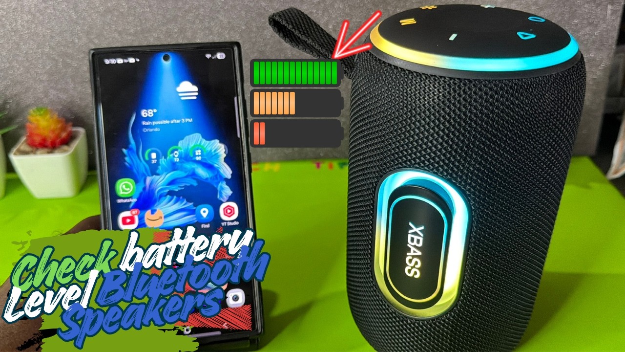 How to Check Battery Level of Bluetooth Speaker