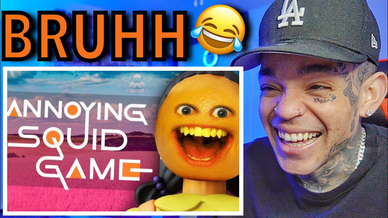 Annoying Orange - Annoying Squid Game [reaction]