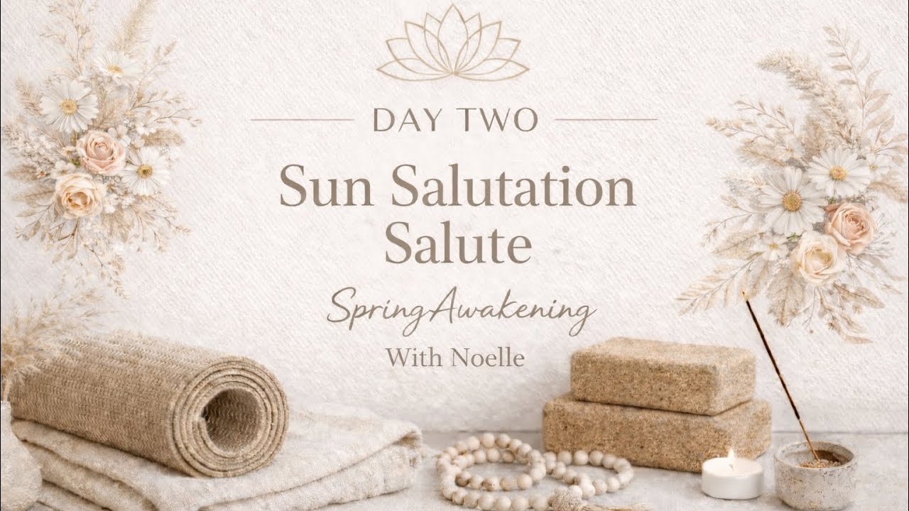 Day 2: Sun Salutation Salute