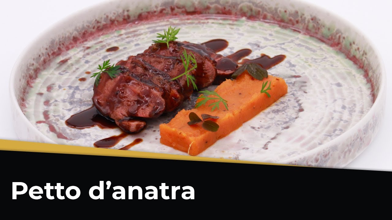 Come rosolare il petto d'anatra | Ricetta Natalizia con aglio nero e patata dolce
