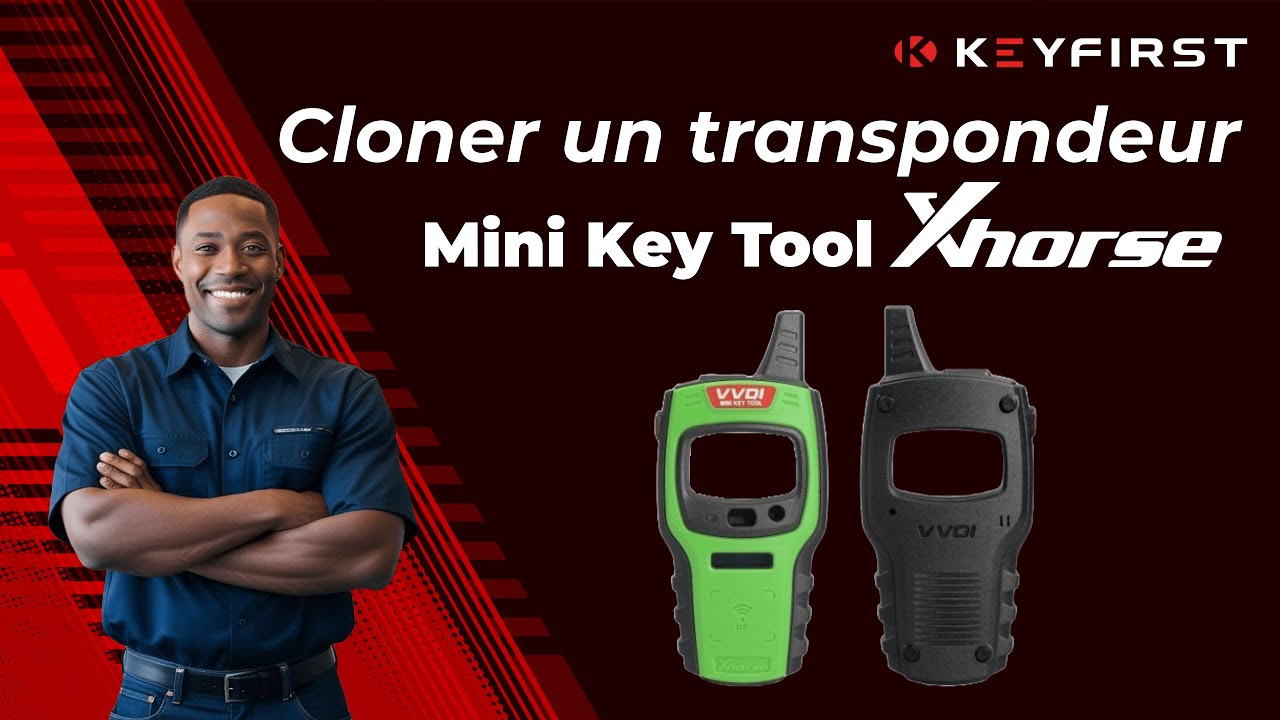 Cloner un transpondeur avec le Mini Key Tool de Xhorse  | Keyfirst