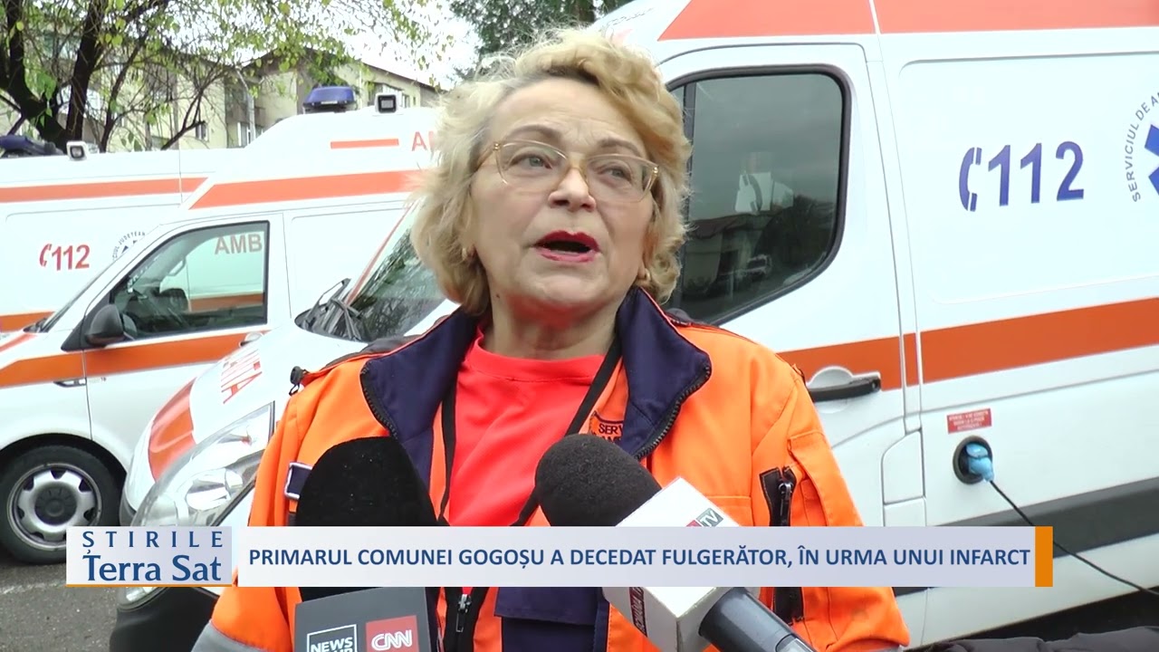 PRIMARUL COMUNEI GOGOȘU A DECEDAT FULGERĂTOR, &Icirc;N URMA UNUI INFARCT