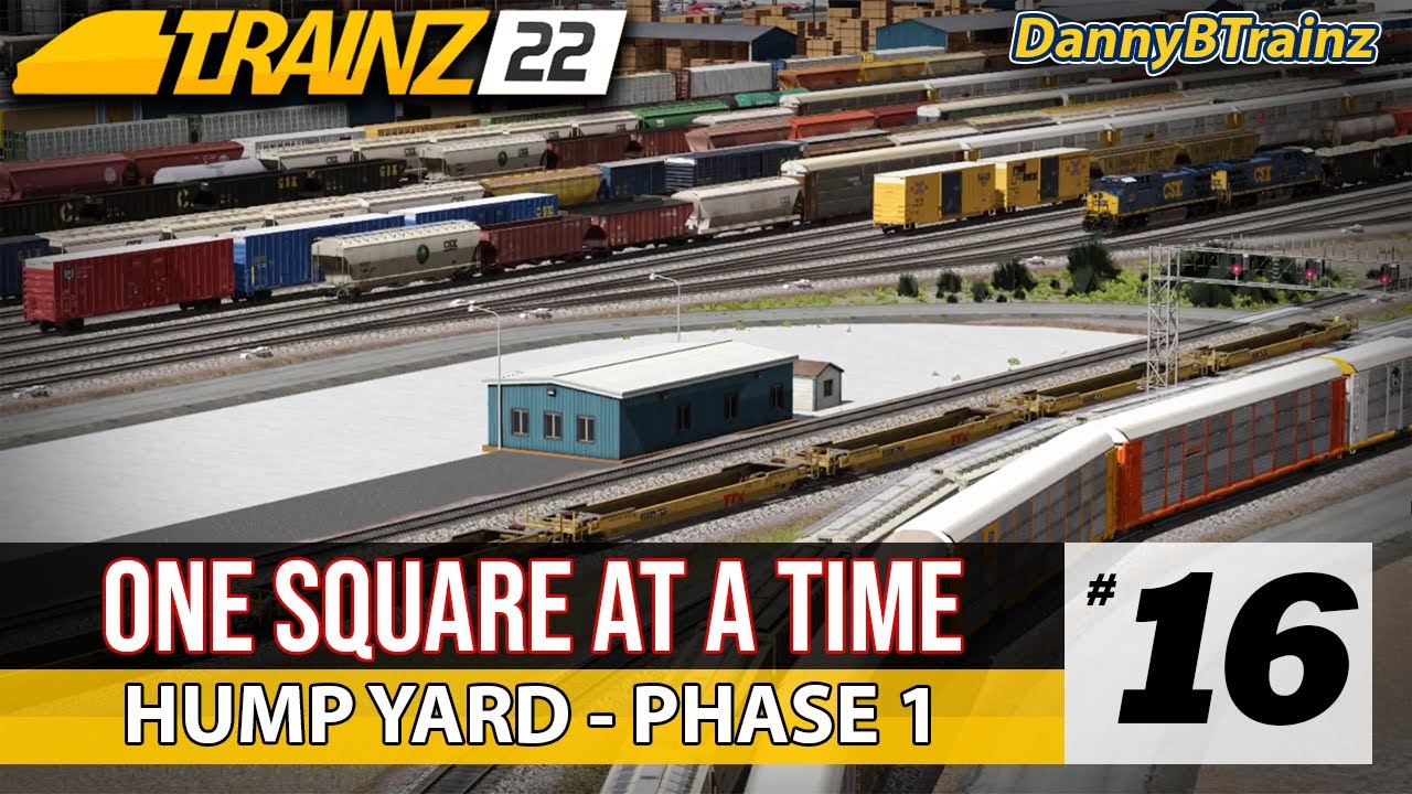Trainz 22: One Square at a Time Build Challenge (Episode 16) | DannyBTrainz
