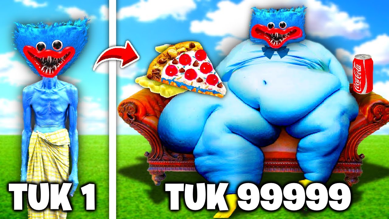 HUGGY WUGGY je TLUSTÝ ŠPEKOUN v GTA 5!