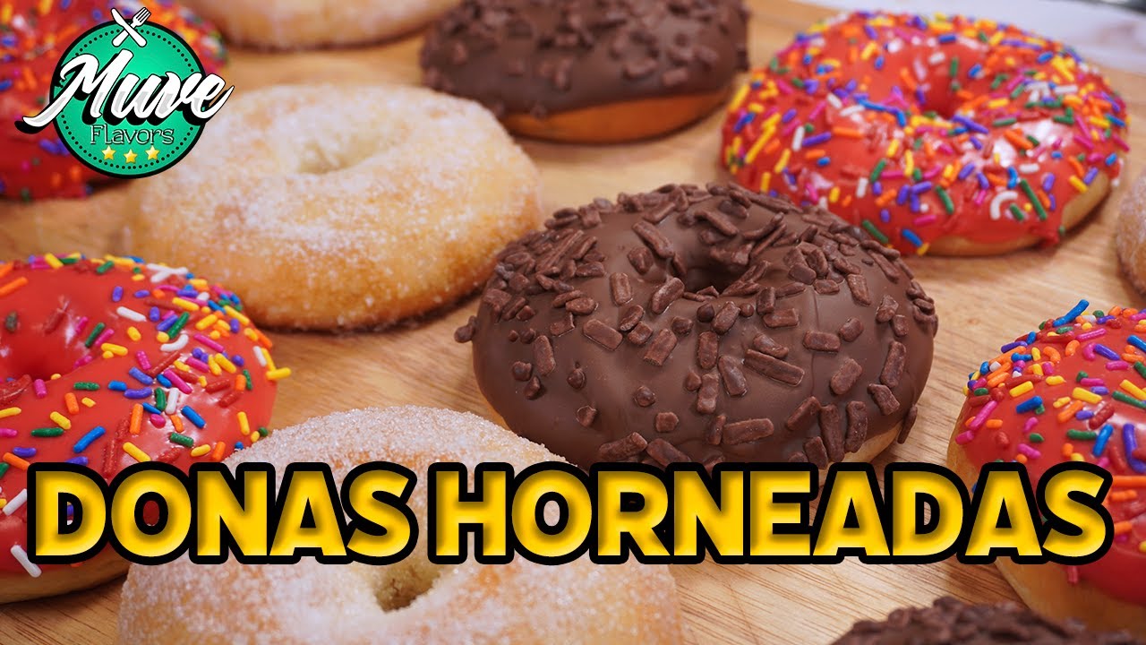 LAS MEJORES DONAS HORNEADAS | TRUCOS Y TIPS PARA QUE TE QUEDEN PERFECTAS | Muve Flavors