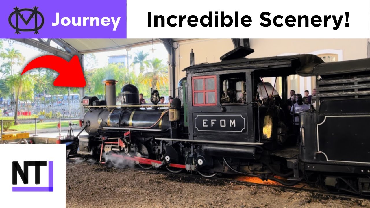 I Rode a Heritage Steam Train in Brazil!: São Joao del Rei - Tiradentes