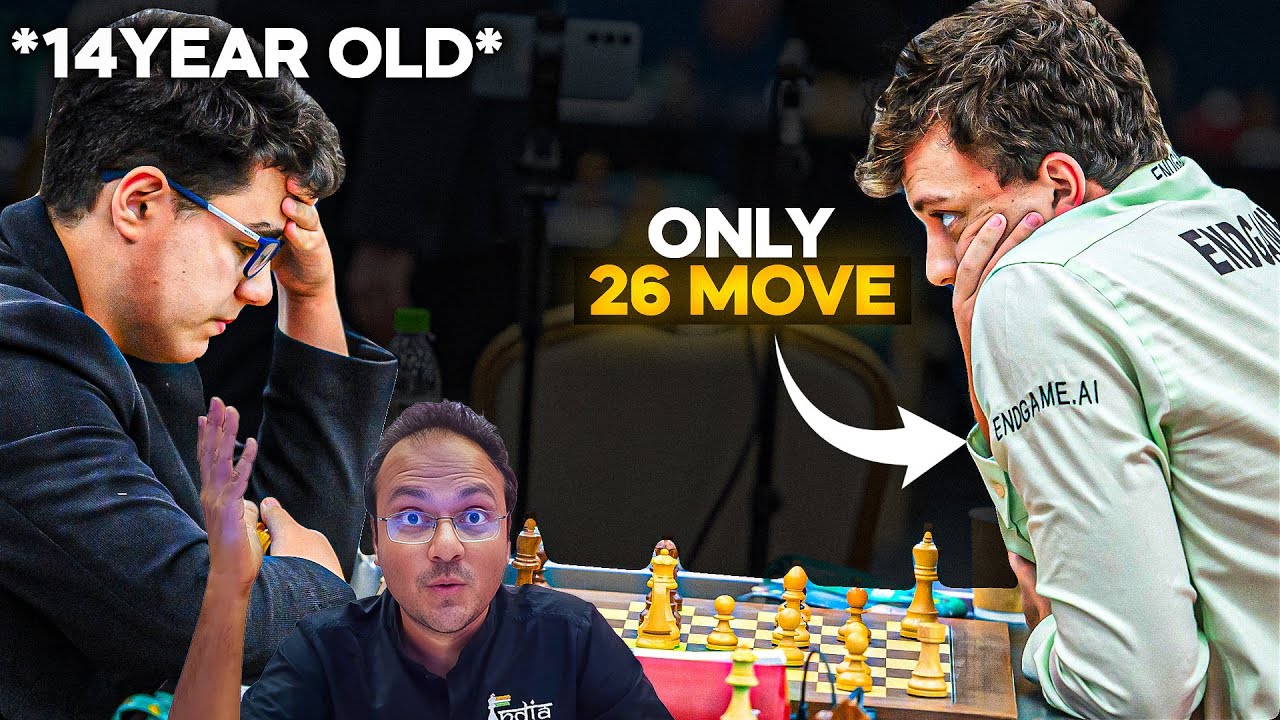 Hans Niemann crushes 14-year-old Yagiz Kaan Erdogmus in just 26 moves | Grand Swiss 2025